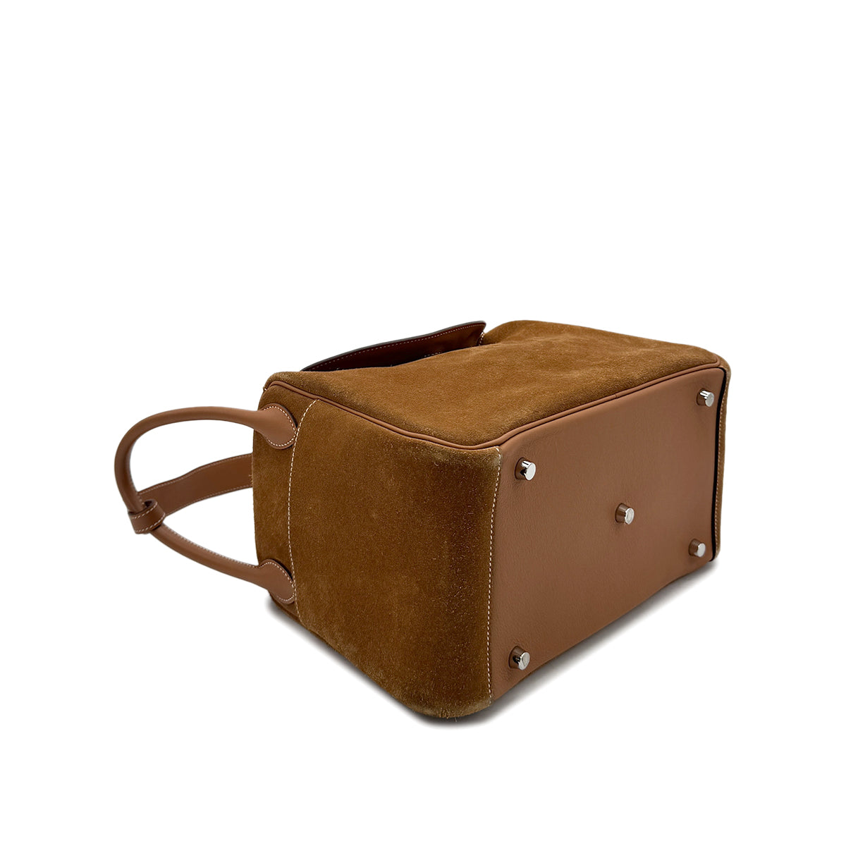 HERMES LINDY 30 GOLD VEAU SWIFT GRIZZLY SHOULDER BAG T SHW 90294373