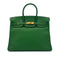 HERMES BIRKIN 35 VERT BENGALE VEAU EPSOM HAND BAG □O GHW 90294374 - PURPOSE