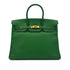 HERMES BIRKIN 35 VERT BENGALE VEAU EPSOM HAND BAG □O GHW 90294374 - PURPOSE