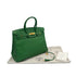 HERMES BIRKIN 35 VERT BENGALE VEAU EPSOM HAND BAG □O GHW 90294374 - PURPOSE