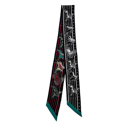 HERMES TWILLY PANI LA SHAR PAWNEE SCARF MULTICOLOR SILK 90294795 - PURPOSE