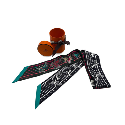 HERMES TWILLY PANI LA SHAR PAWNEE SCARF MULTICOLOR SILK 90294795 - PURPOSE