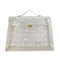 HERMES VINYL KELLY SOUVENIR DE L' EXPOSITION 1997 CLEAR HAND BAG 90294798 - PURPOSE