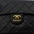 CHANEL VINTAGE MINI SQUARE 17 CHAIN SHOULDER BAG BLACK LAMB SKIN 90294800 - PURPOSE