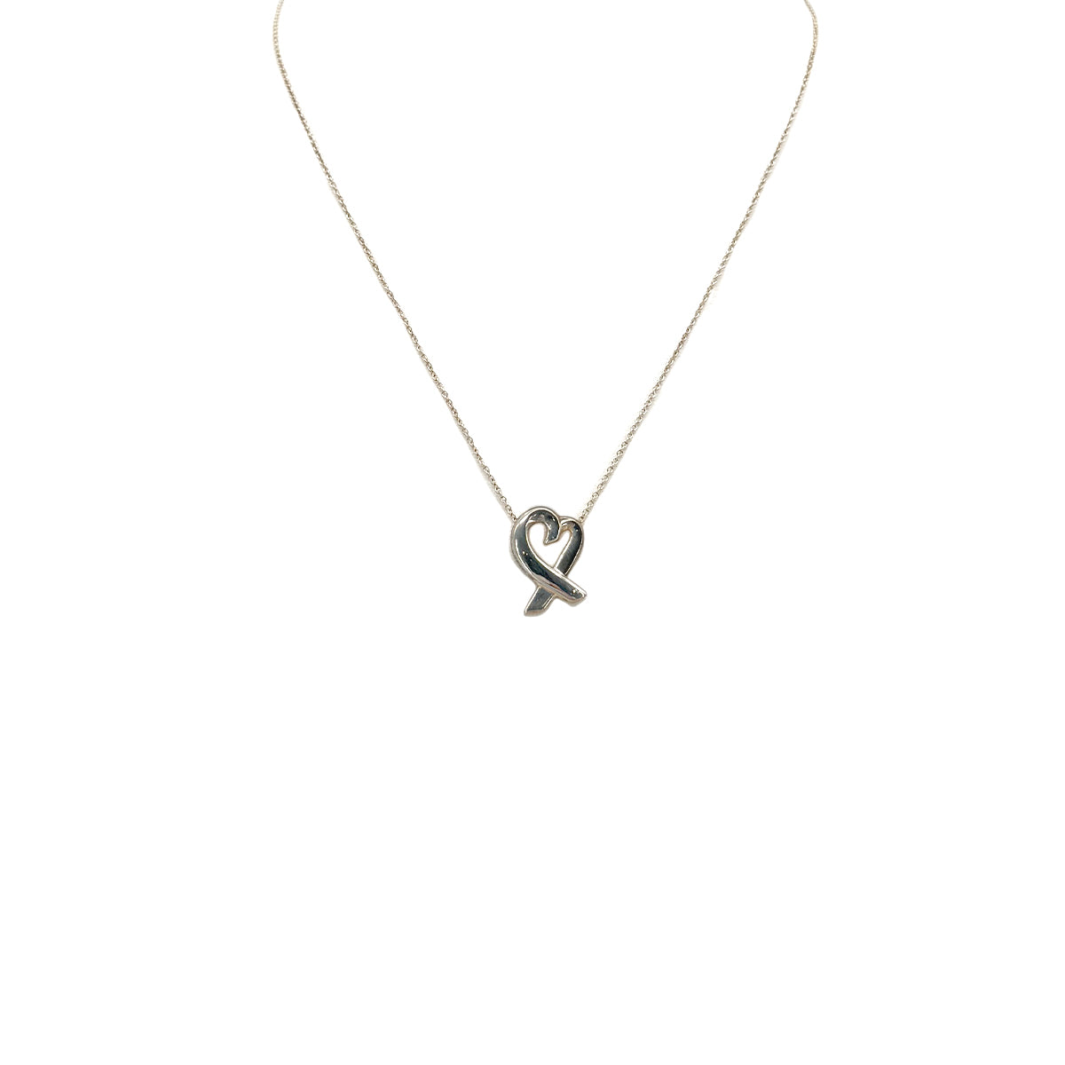TIFFANY&CO. NECKLACE LOVING HEART PALOMA PICASSO SILVER925 ACCESSORY 90294803