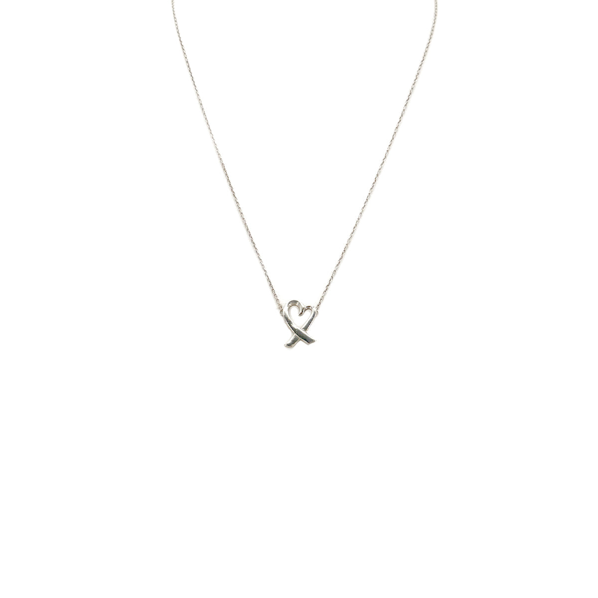 TIFFANY&CO. NECKLACE LOVING HEART PALOMA PICASSO SILVER925 ACCESSORY 90294806