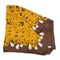 CHANEL VINTAGE SCARF COCOMARK BROWN GOLD WHITE SILK 90294807 - PURPOSE