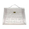 HERMES VINYL KELLY SOUVENIR DE L' EXPOSITION 1997 CLEAR HAND BAG 90294823 - PURPOSE