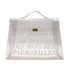 HERMES VINYL KELLY SOUVENIR DE L' EXPOSITION 1997 CLEAR HAND BAG 90294823 - PURPOSE
