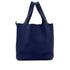 HERMES PICOTIN LOCK MM BLEU SAPHIR TAURILLON MAURICE HAND BAG C GHW 90294825 - PURPOSE