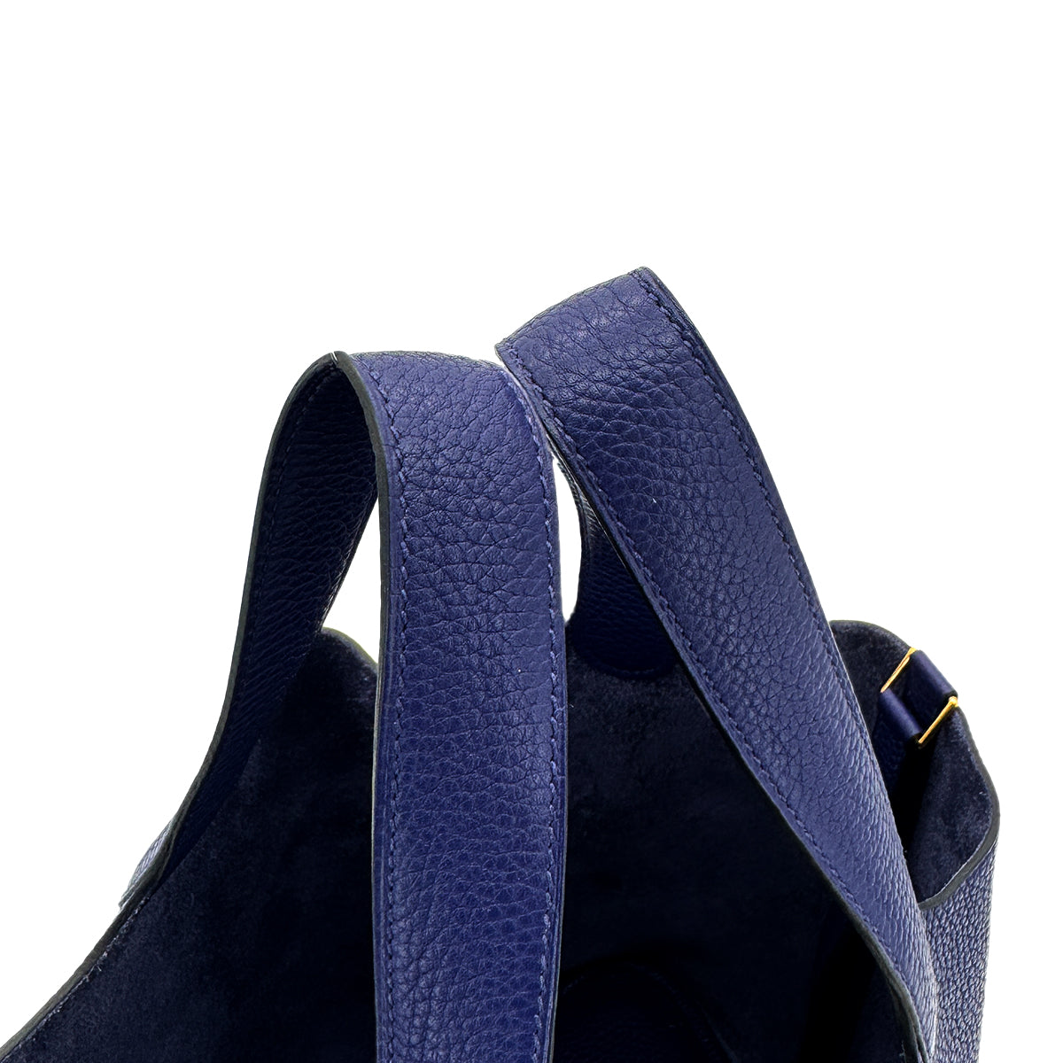 HERMES PICOTIN LOCK MM BLEU SAPHIR TAURILLON MAURICE HAND BAG C GHW 90294825
