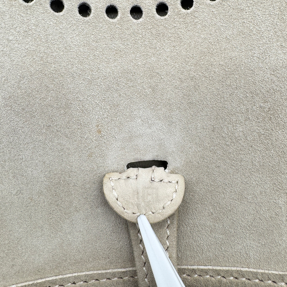 HERMES EVELYNE TPM GRAY DOBRIS SHOULDER BAG □H 90294826