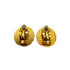 CHANEL VINTAGE EARRINGS COCOMARK ROUND GOLD ACCESSORY 96P 90294829 - PURPOSE