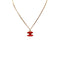 CHANEL NECKLACE COCOMARK PINK GOLD ACCESSORY 04A 90294830 - PURPOSE