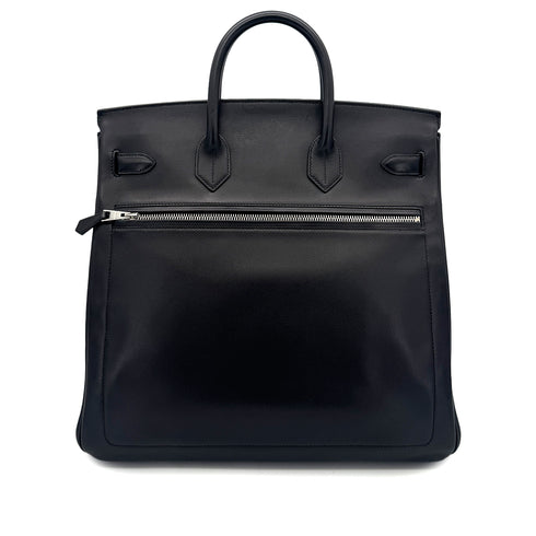 HERMES HAUT A COURROIES 40 ROCK BLACK EVER GRAIN HAND BAG B SHW 90294967 - PURPOSE
