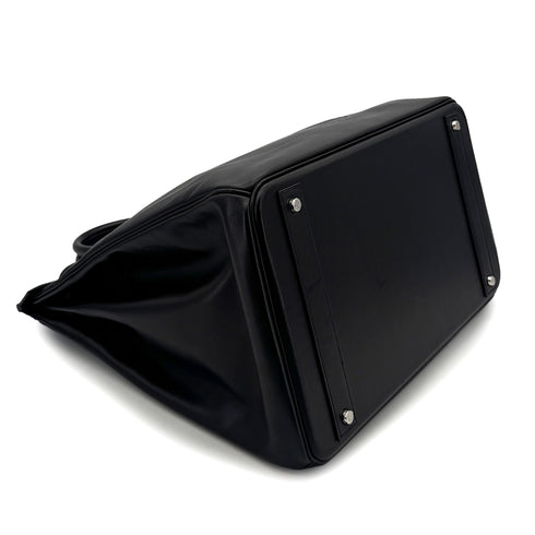 HERMES HAUT A COURROIES 40 ROCK BLACK EVER GRAIN HAND BAG B SHW 90294967 - PURPOSE