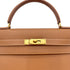 HERMES KELLY 32 SELLIER GOLD COUCHVEL HAND SHOULDER BAG 〇Z GHW 90294970 - PURPOSE