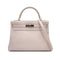 HERMES KELLY 32 RETOURNE ROSE DRAGEE SWIFT HAND SHOULDER BAG □K SHW 90294971 - PURPOSE