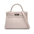 HERMES KELLY 32 RETOURNE ROSE DRAGEE SWIFT HAND SHOULDER BAG □K SHW 90294971 - PURPOSE