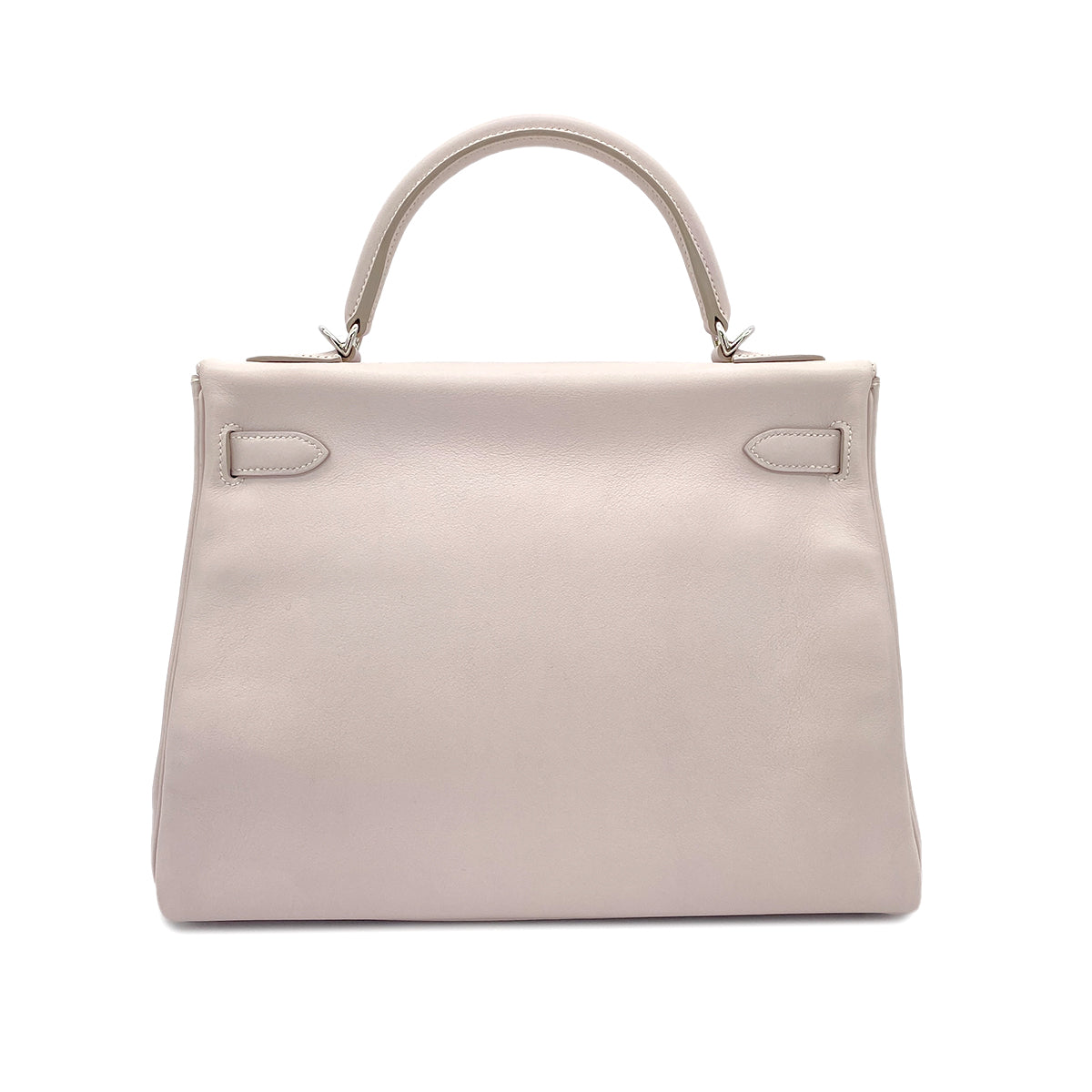 HERMES KELLY 32 RETOURNE ROSE DRAGEE SWIFT HAND SHOULDER BAG □K SHW 90294971