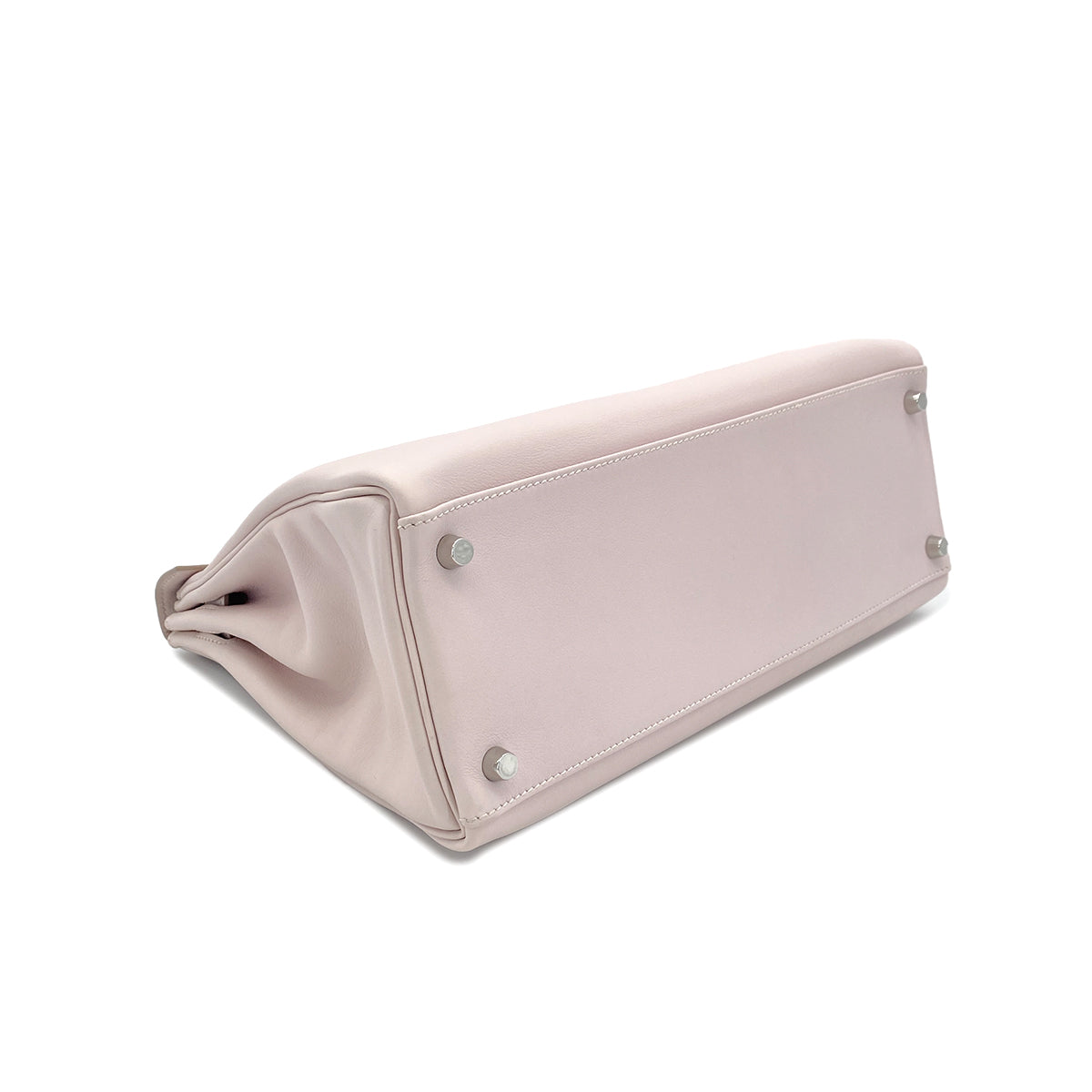 HERMES KELLY 32 RETOURNE ROSE DRAGEE SWIFT HAND SHOULDER BAG □K SHW 90294971