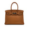 HERMES BIRKIN 30 GOLD TOGO HAND BAG □P SHW 90294972 - PURPOSE