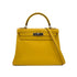 HERMES KELLY 28 RETOURNE SOLEIL TAURILLON CLEMENCE HAND SHOULDER BAG □M SHW 90294974 - PURPOSE
