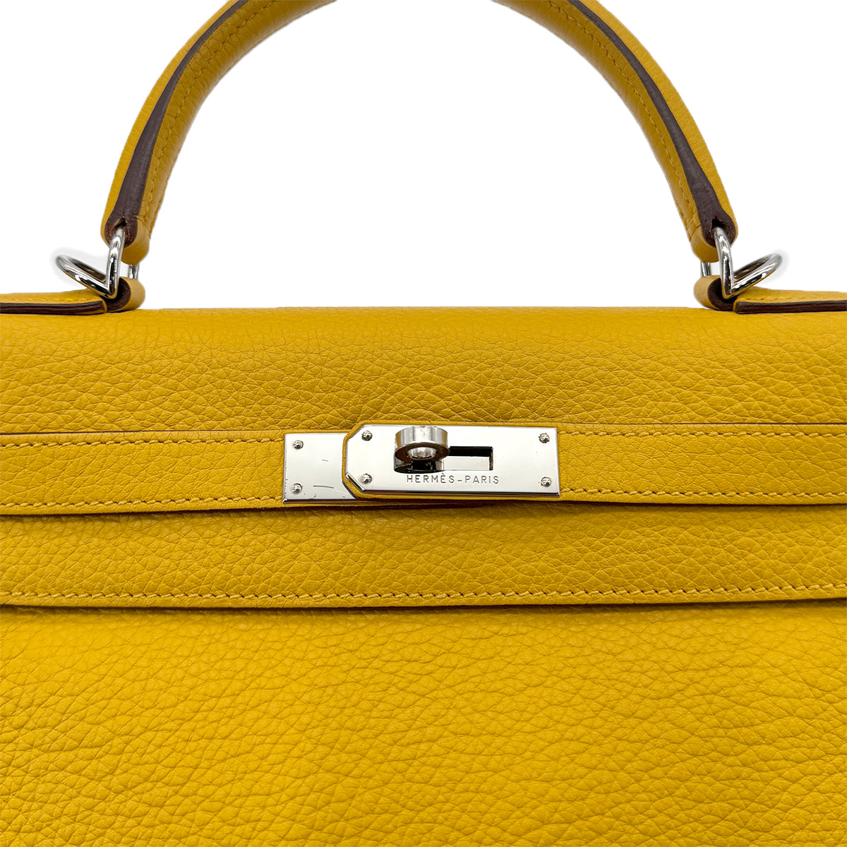 HERMES KELLY 28 RETOURNE SOLEIL TAURILLON CLEMENCE HAND SHOULDER BAG □M SHW 90294974