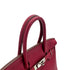 HERMES BIRKIN 30 RUBIS TAURILLON CLEMENCE HAND BAG □N PALLADIUM HARDWARE 90294975 - PURPOSE