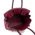 HERMES BIRKIN 30 RUBIS TAURILLON CLEMENCE HAND BAG □N PALLADIUM HARDWARE 90294975 - PURPOSE