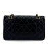 CHANEL VINTAGE CLASSIC FLAP CHAIN SHOULDER BAG BLACK LAMB SKIN 90294977 - PURPOSE