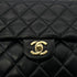 CHANEL VINTAGE CLASSIC FLAP CHAIN SHOULDER BAG BLACK LAMB SKIN 90294977 - PURPOSE
