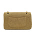 CHANEL MATELASSE FLORAL MOTIF MIRROR CRUISE COLLECTION CHAIN SHOULDER BAG GOLD EMBELLISHED RAFFIA 90294979 - PURPOSE
