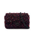 CHANEL MINI MATELASSE 20 CHAIN SHOULDER BAG BLACK PINK TWEED 90294980 - PURPOSE