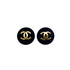 CHANEL EARRINGS COCOMARK VELOR GOLD ACCESSORY 29 90294996