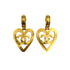 CHANEL VINTAGE EARRINGS HEART COCOMARK ACCESSORY 95P 90294997 - PURPOSE