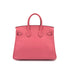 HERMES BIRKIN 25 ROSE AZALEE SWIFT HAND BAG Y SHW 90295100 - PURPOSE
