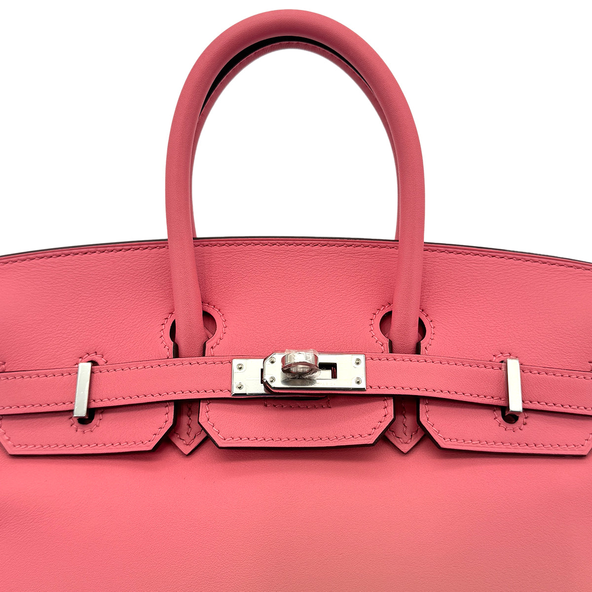 HERMES BIRKIN 25 ROSE AZALEE SWIFT HAND BAG Y SHW 90295100