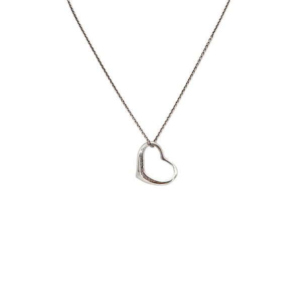 TIFFANY&Co. NECKLACE OPEN HEART 22MM SILVER925 ACCESSORY 90295105 - PURPOSE