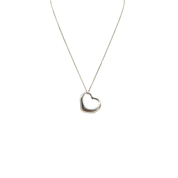 TIFFANY&Co. NECKLACE OPEN HEART 27MM SILVER925 ACCESSORY 90295111 - PURPOSE