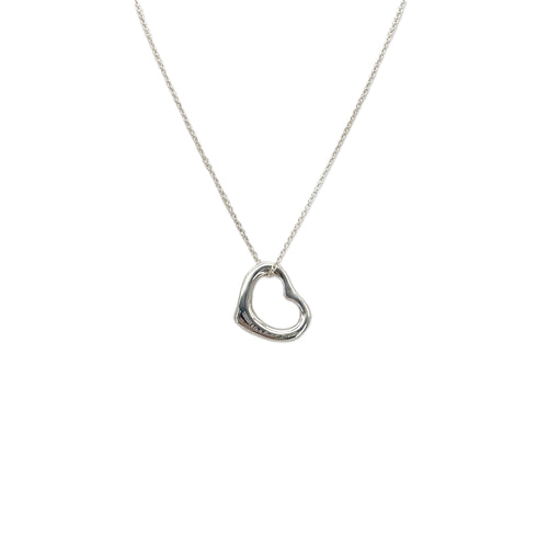 TIFFANY&Co. NECKLACE OPEN HEART 22MM SILVER925 ACCESSORY 90295112 - PURPOSE