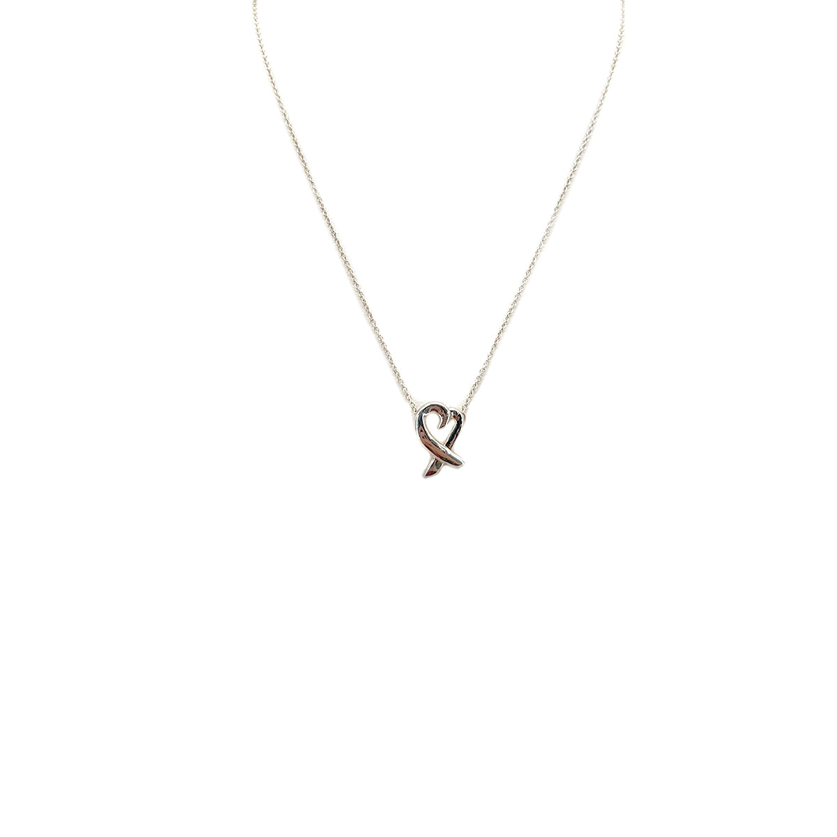 TIFFANY&CO. NECKLACE LOVING HEART PALOMA PICASSO SILVER925 ACCESSORY 90295113