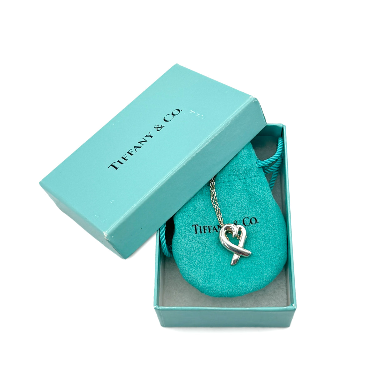 TIFFANY&CO. NECKLACE LOVING HEART PALOMA PICASSO SILVER925 ACCESSORY 90295113