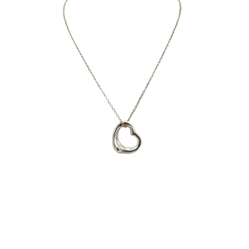 TIFFANY&Co. NECKLACE OPEN HEART 22MM SILVER925 ACCESSORY 90295119 - PURPOSE