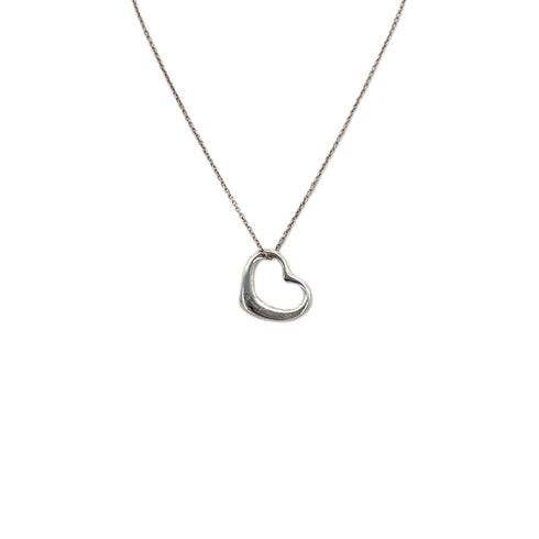 TIFFANY&Co. NECKLACE OPEN HEART 22MM SILVER925 ACCESSORY 90295130 - PURPOSE