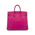 HERMES HAUT A COURROIES 28 FUCHSIA CHEVRE COROMANDEL HAND BAG ▢J SHW 90295278 - PURPOSE