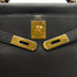HERMES KELLY 28 RETOURNE BLACK TOGO HAND SHOULDER BAG T GHW 90295280 - PURPOSE