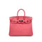 HERMES BIRKIN 25 ROSE AZALEE VEAU SWIFT HAND BAG Y SHW 90295281 - PURPOSE