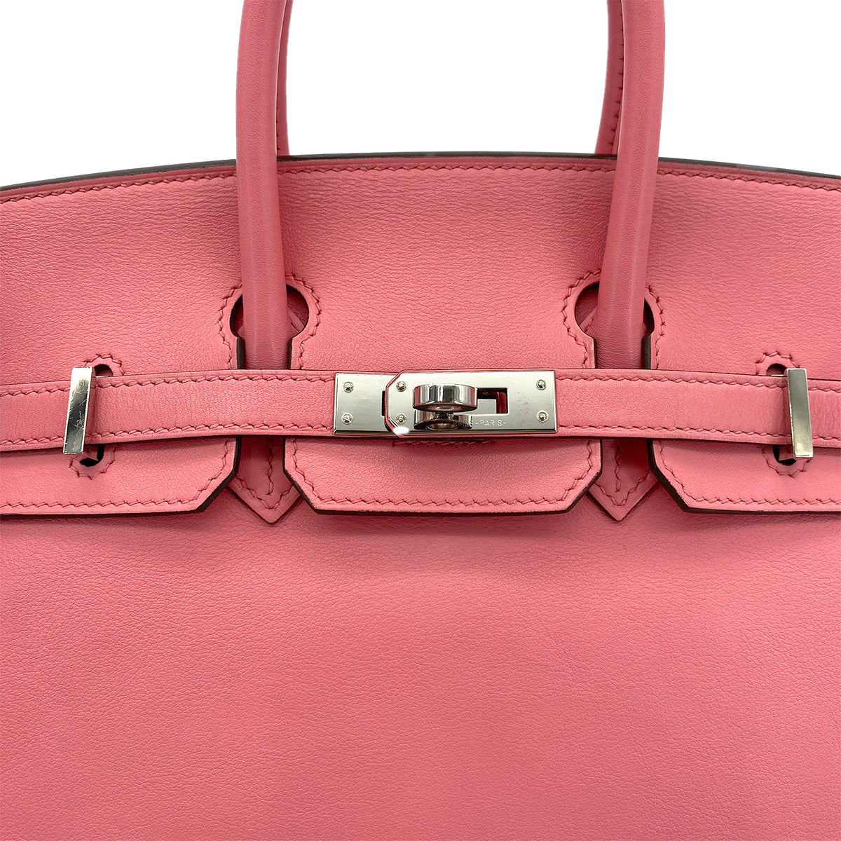 HERMES BIRKIN 25 ROSE AZALEE VEAU SWIFT HAND BAG Y SHW 90295281