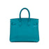 HERMES BIRKIN 25 TURQUOISE CHEVRE MYSORE HAND BAG □I SHW 90295282 - PURPOSE